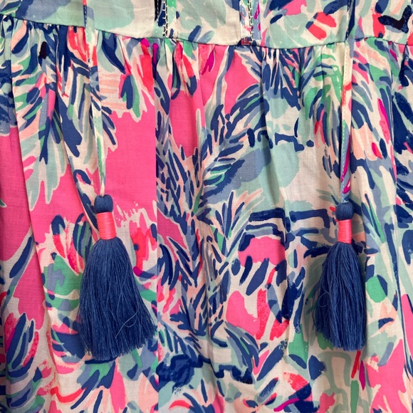 Lilly Pulitzer Khali Bell Sleeve Top Blouse in Cabana XS - Picture 8 of 9